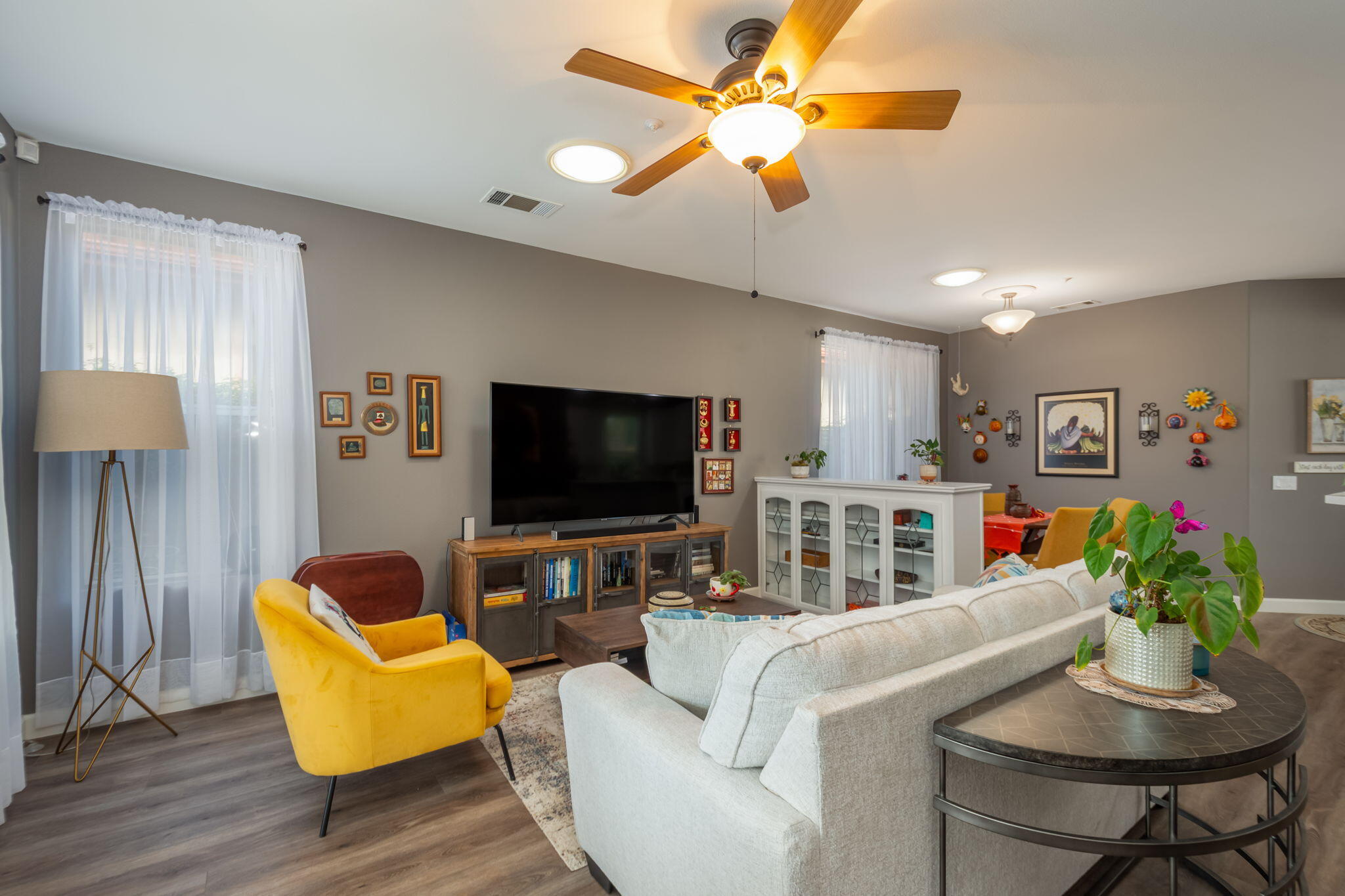 115 Ford Avenue Ventura, CA 93003 - Photo 10 of 33 a living room with furniture and a flat screen tv