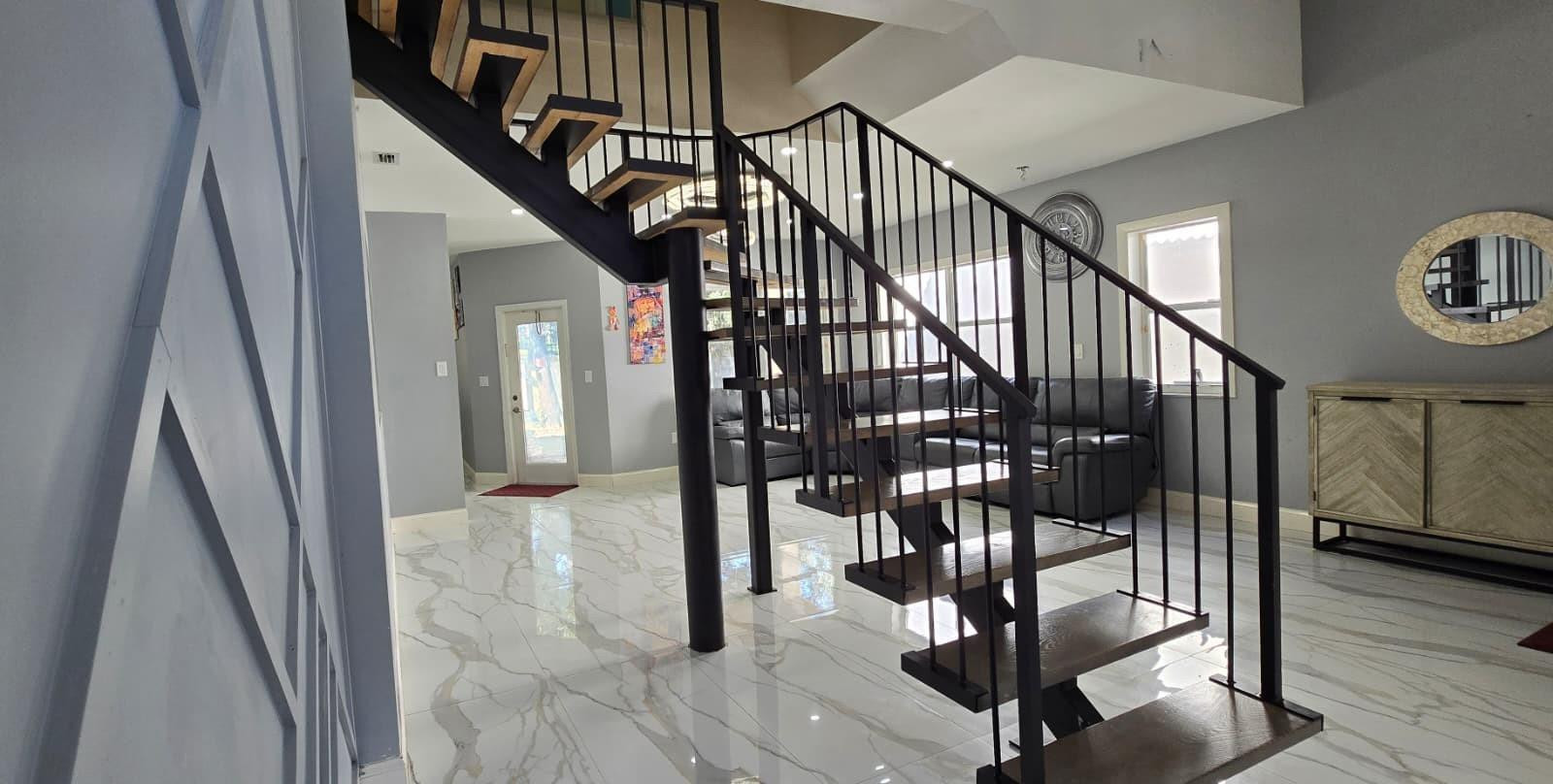 1888 Northwest 75th Way Hollywood, FL 33024 - Photo 11 of 45 a view of entryway and hall with wooden floor