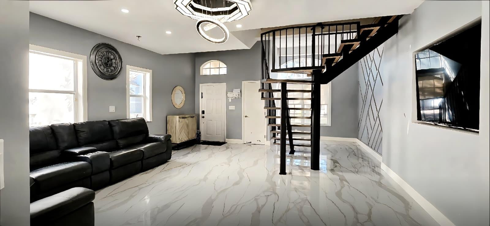 1888 Northwest 75th Way Hollywood, FL 33024 - Photo 12 of 45 a living room with furniture and a large window