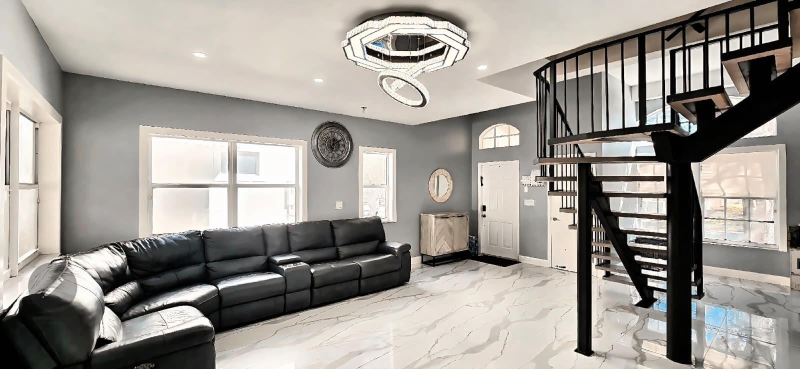 1888 Northwest 75th Way Hollywood, FL 33024 - Photo 13 of 45 a living room with furniture and a large window