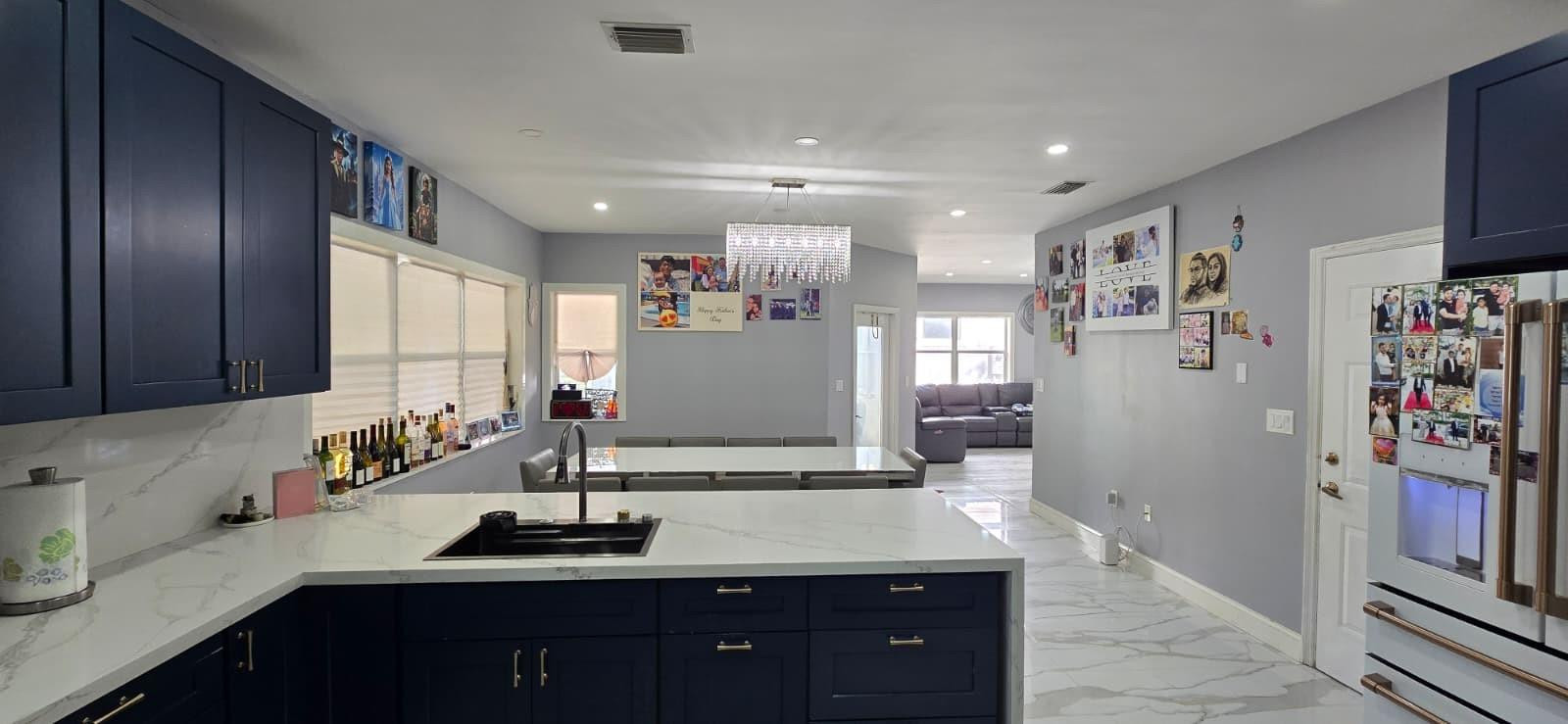 1888 Northwest 75th Way Hollywood, FL 33024 - Photo 15 of 45 a kitchen with refrigerator and sink