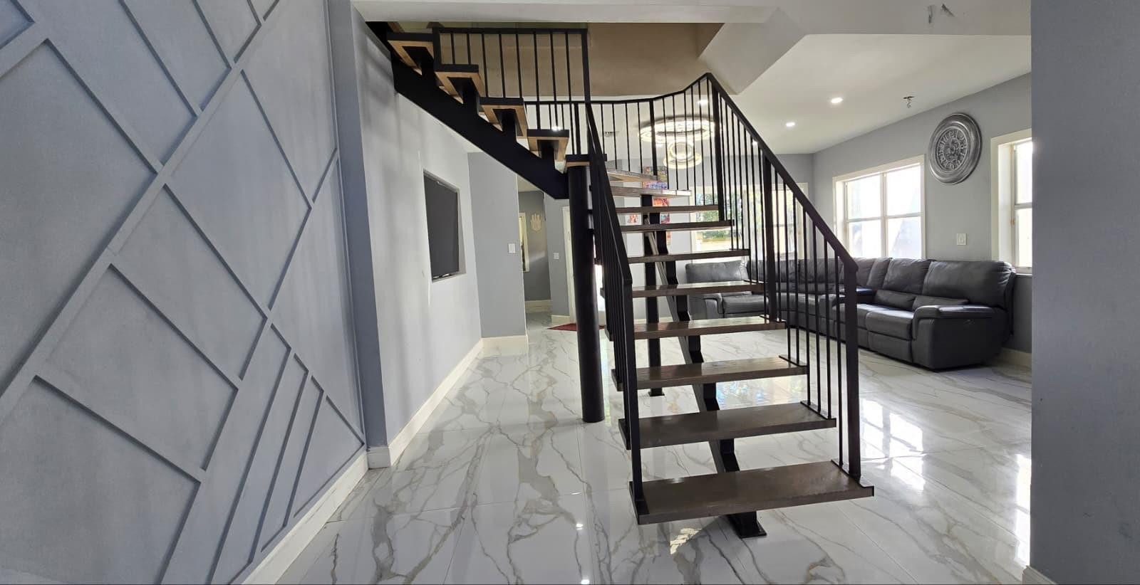 1888 Northwest 75th Way Hollywood, FL 33024 - Photo 8 of 45 a view of entryway and hall with wooden floor