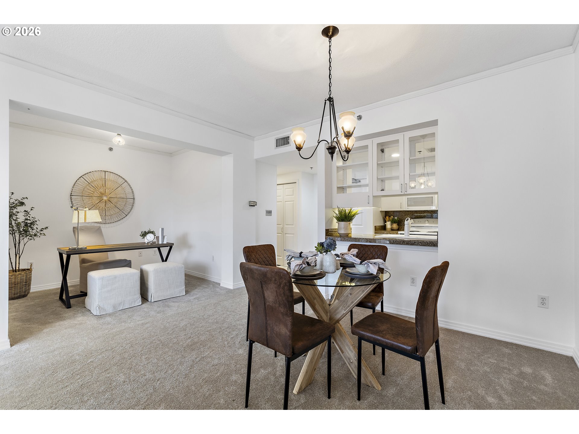 1132 Southwest 19th Avenue, Unit 505 Portland, OR 97205 - Photo 9 of 36 a view of a dining room with furniture