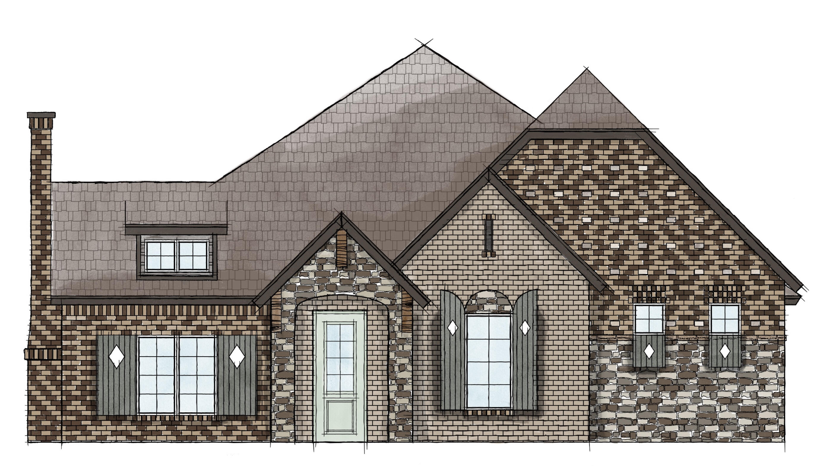 a view of a large building