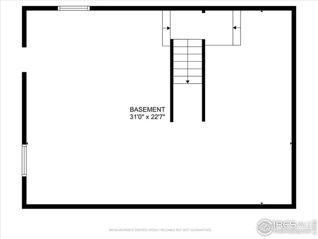 a black and white photo of a floor plan