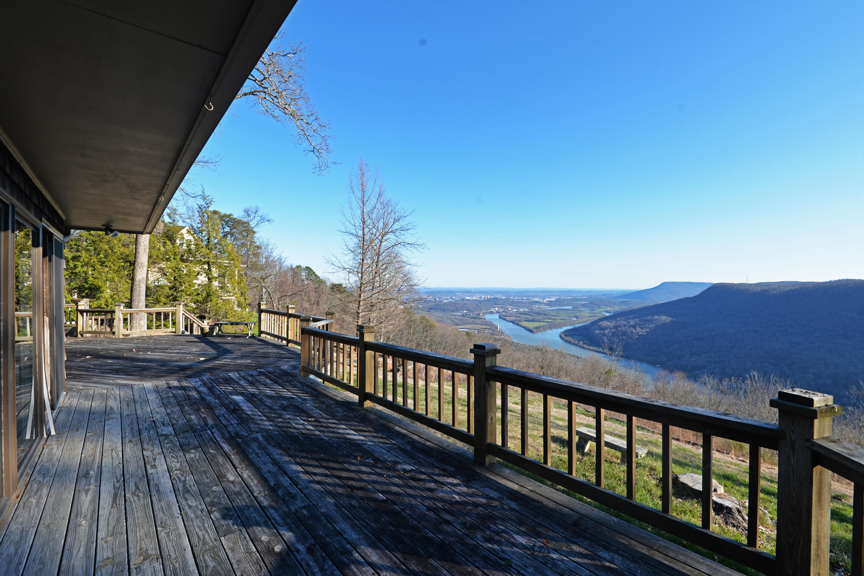 104 Riverpoint Road Signal Mountain, TN 37377 - Photo 1 of 46 Deck view 1