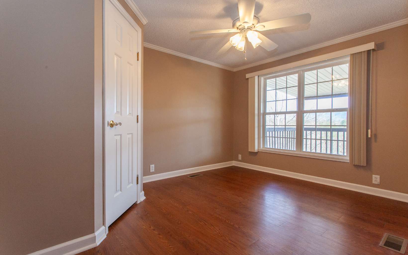 95 Misty Rdg Lane Murphy, NC 28906 - Photo 25 of 48 an empty room with wooden floor closet and windows
