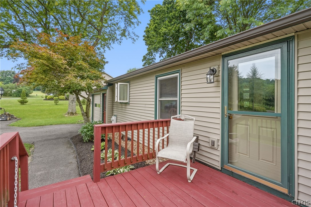 4621 Tucker Road Onondaga, NY 13215 - Photo 5 of 41 Front Deck to Driveway