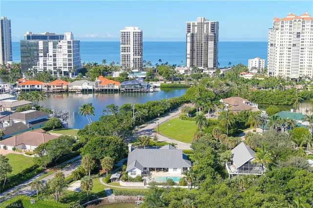 a view of a city with tall buildings