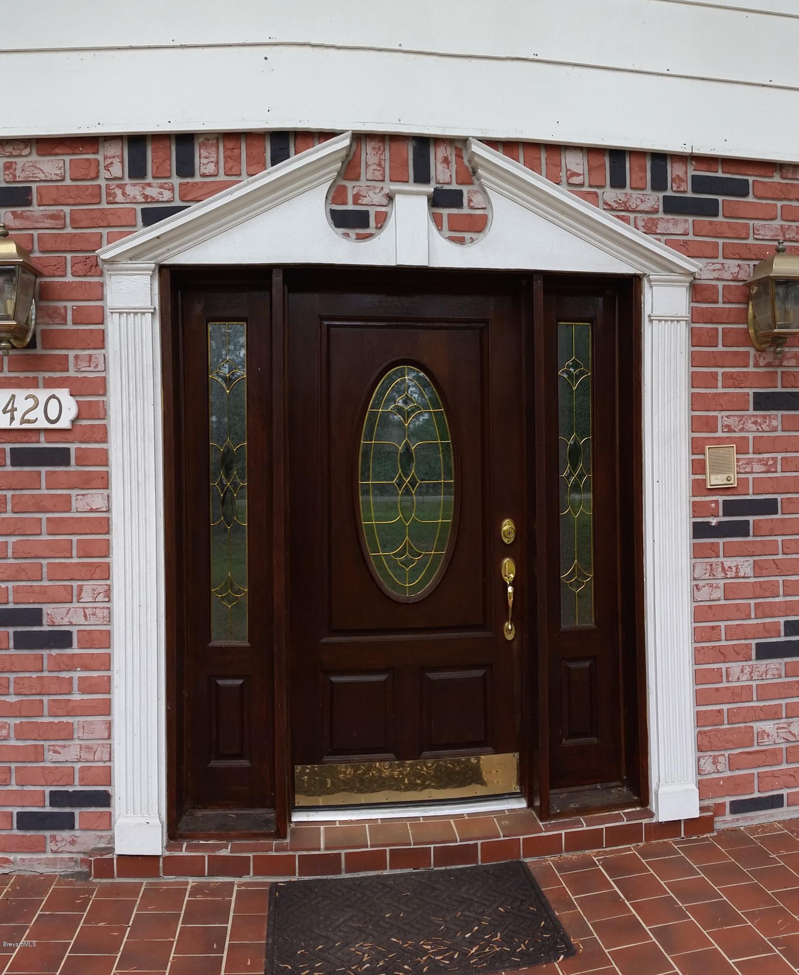 2420 Harlock Road Melbourne, FL 32934 - Photo 3 of 47 Stately Entrance!