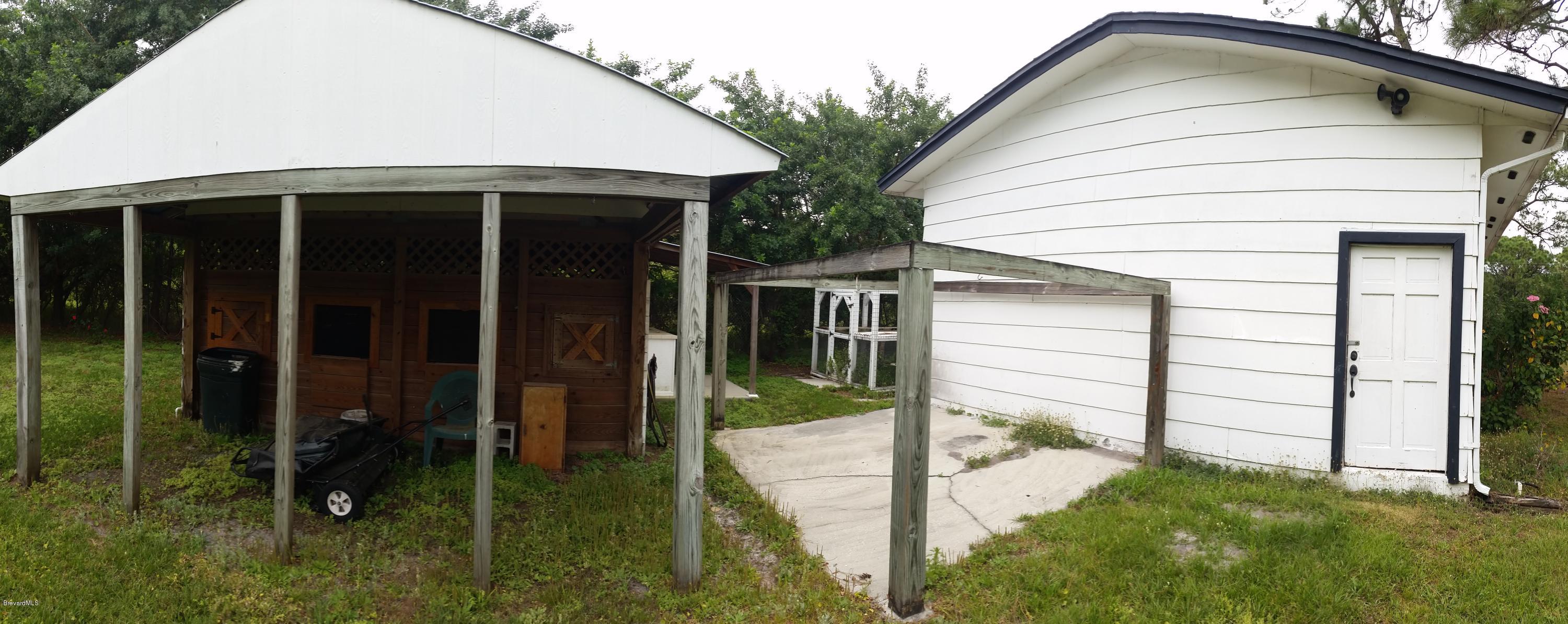2420 Harlock Road Melbourne, FL 32934 - Photo 27 of 47 horse stall & detached garage