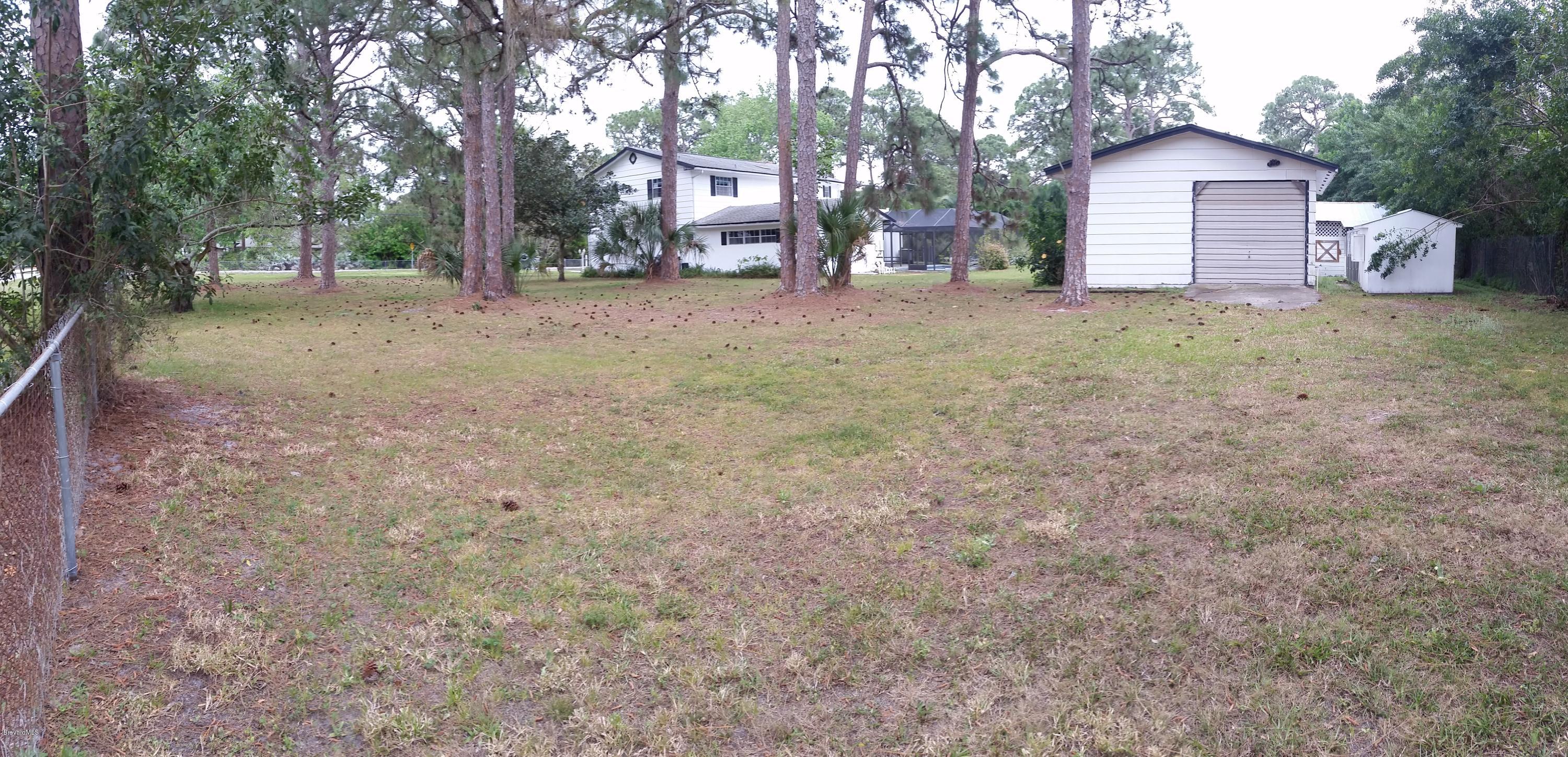 2420 Harlock Road Melbourne, FL 32934 - Photo 28 of 47 North View from yard