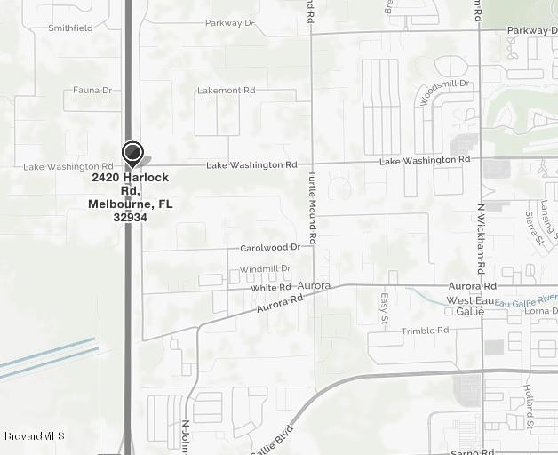 2420 Harlock Road Melbourne, FL 32934 - Photo 46 of 47 Map
