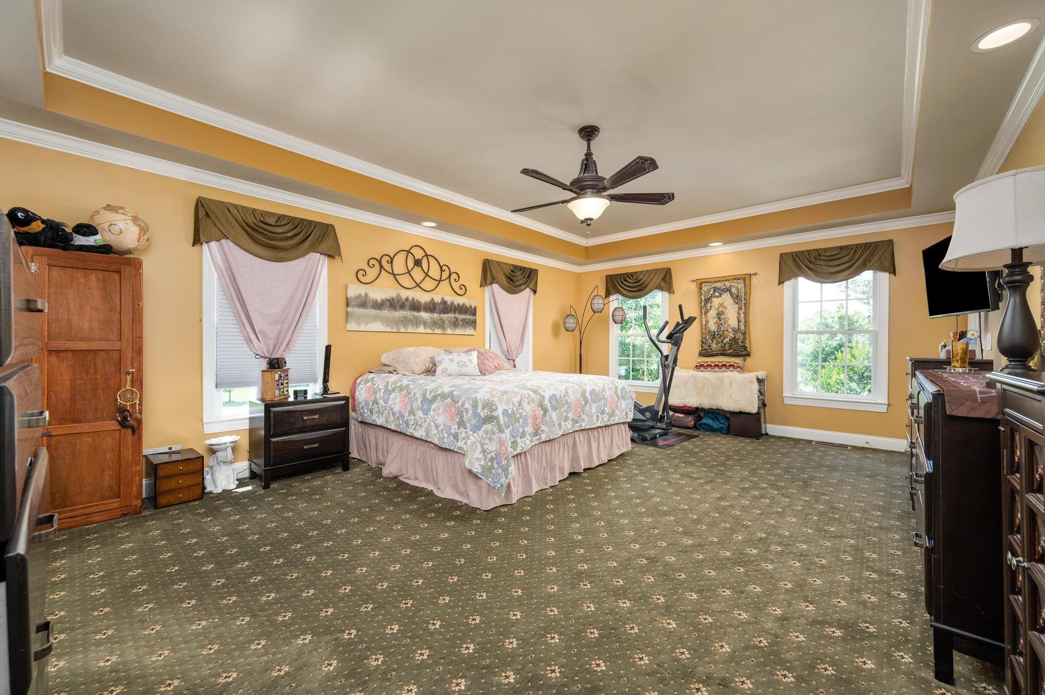 3991 Franklin Road Lebanon, TN 37090 - Photo 22 of 62 a spacious bedroom with a bed next to a large window with the outer view