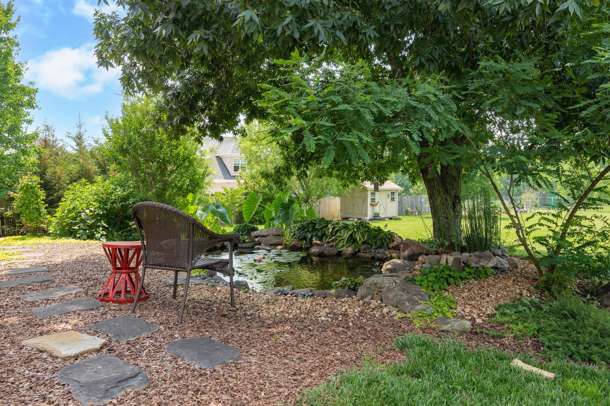 3991 Franklin Road Lebanon, TN 37090 - Photo 45 of 62 a garden view with a seating space
