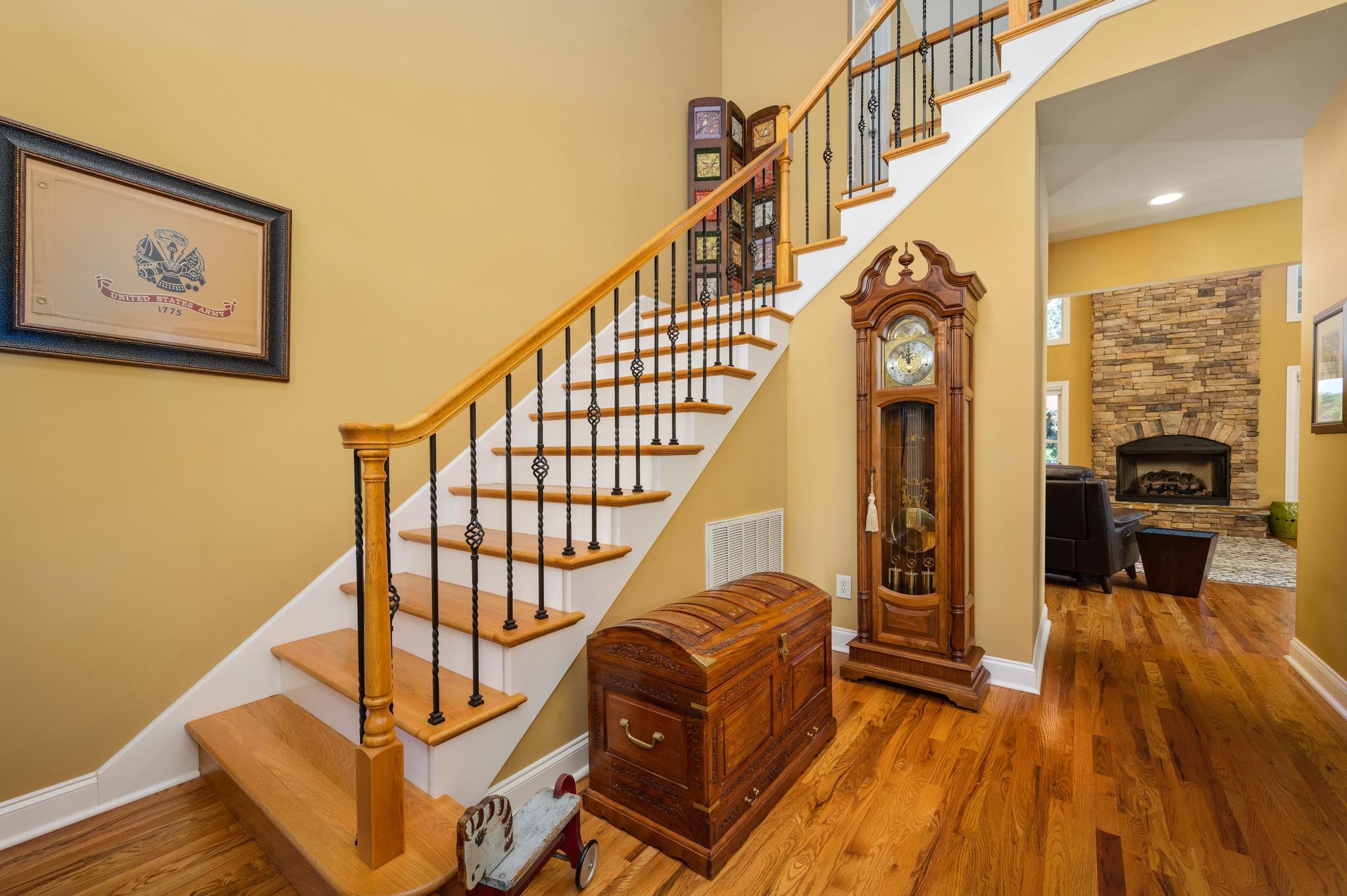 3991 Franklin Road Lebanon, TN 37090 - Photo 7 of 62 a view of entryway and hall with wooden floor