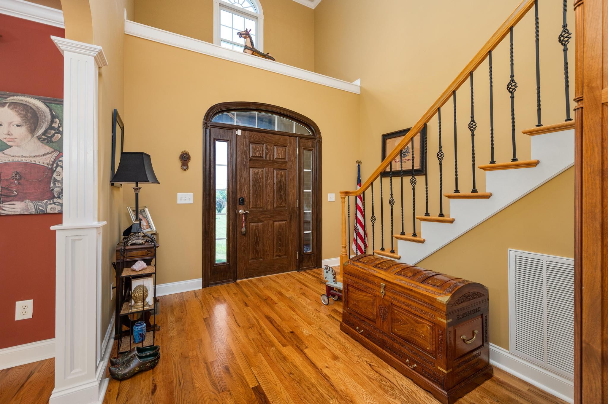 3991 Franklin Road Lebanon, TN 37090 - Photo 8 of 62 a view of entryway and hall with wooden floor
