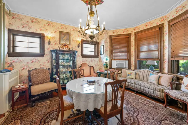 a outdoor living space with furniture