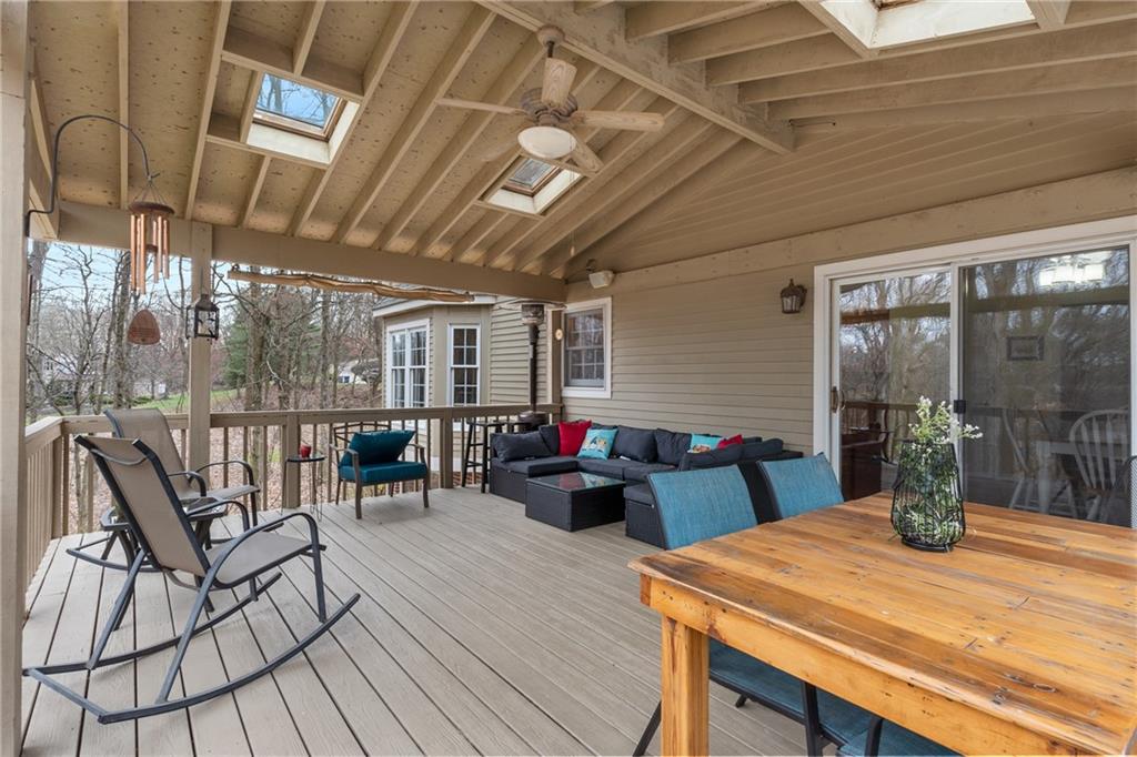 207 Oak Leaf Drive Mars, PA 16046 - Photo 15 of 40 a view of a dining room with furniture window and outside view