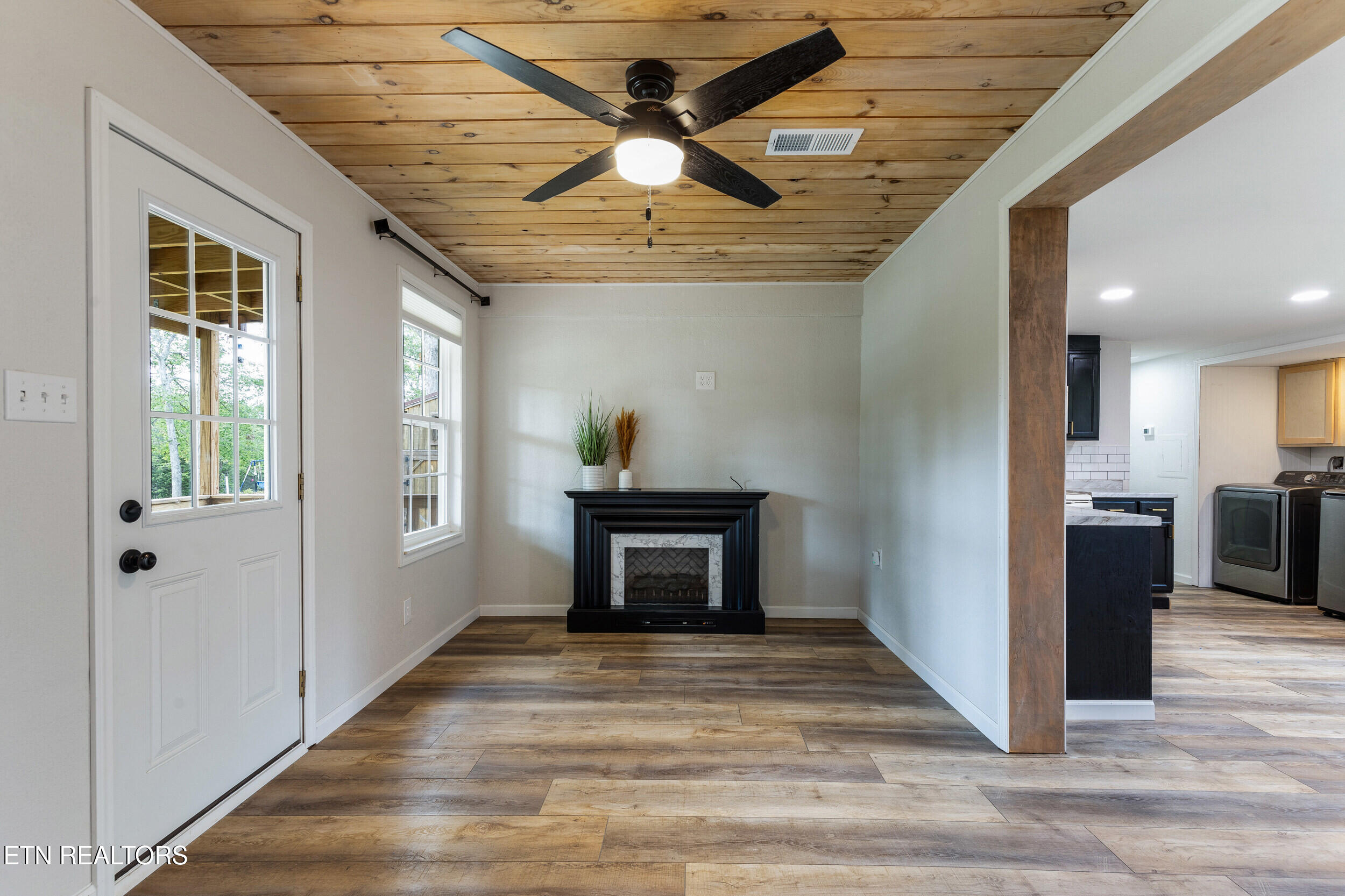 210 Conifer Road Winfield, TN 37892 - Photo 5 of 19 Living Room with Electric Fireplace