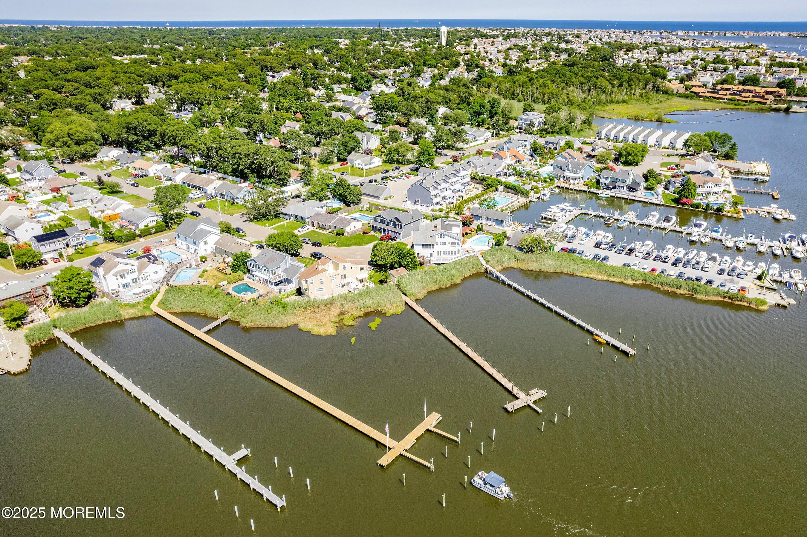 1615 Calamus Place Point Pleasant, NJ 08742 - Photo 43 of 62 43-Dock Aerial