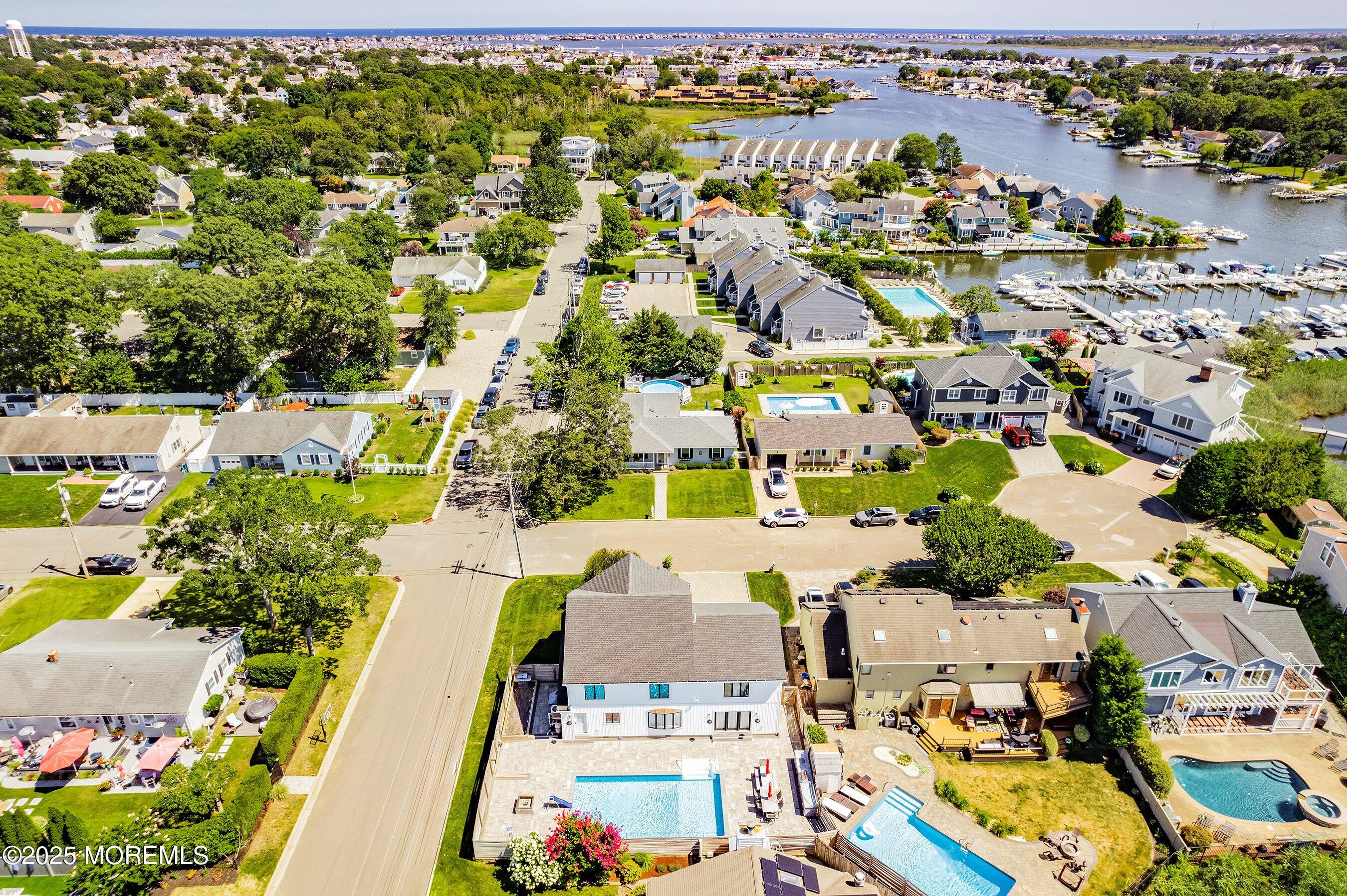 1615 Calamus Place Point Pleasant, NJ 08742 - Photo 45 of 62 an aerial view of residential houses with outdoor space