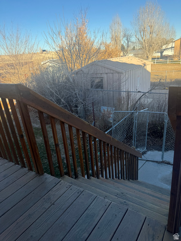 665 Molen Road Ferron, UT 84523 - Photo 15 of 21 View of wooden deck