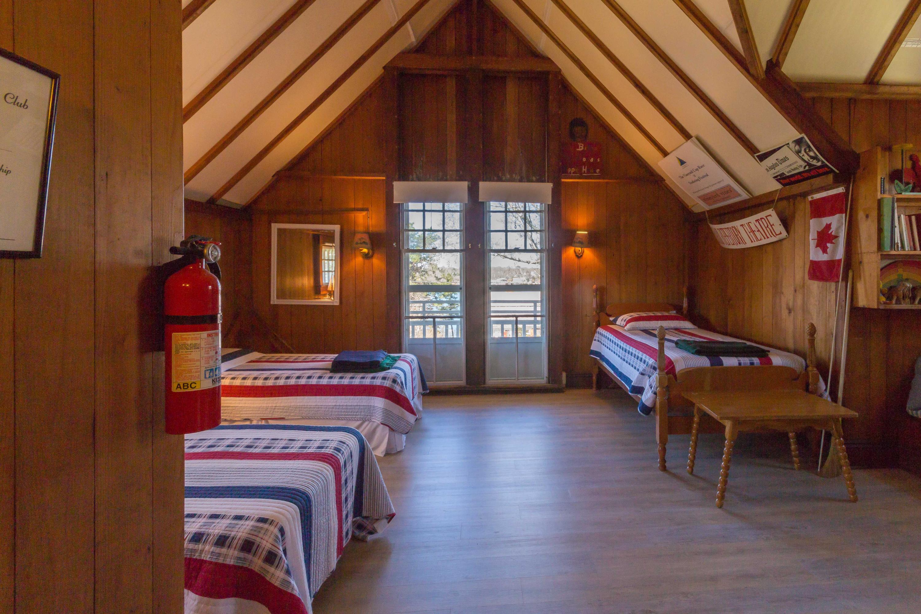 139 Hines Point Road Vineyard Haven, MA 02568 - Photo 17 of 30 Cathedral ceiling bedroom.