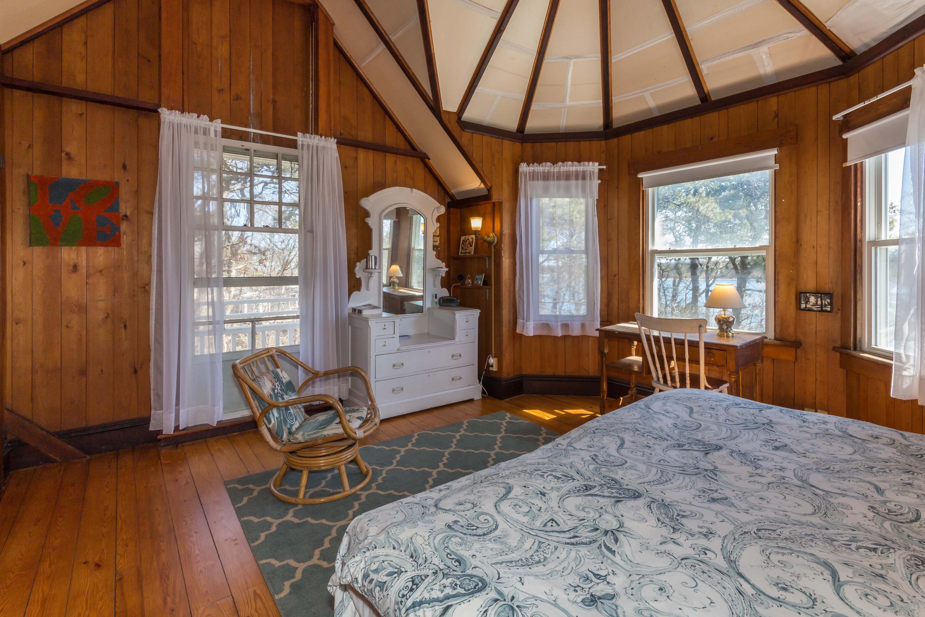 139 Hines Point Road Vineyard Haven, MA 02568 - Photo 22 of 30 Interesting ceiling.