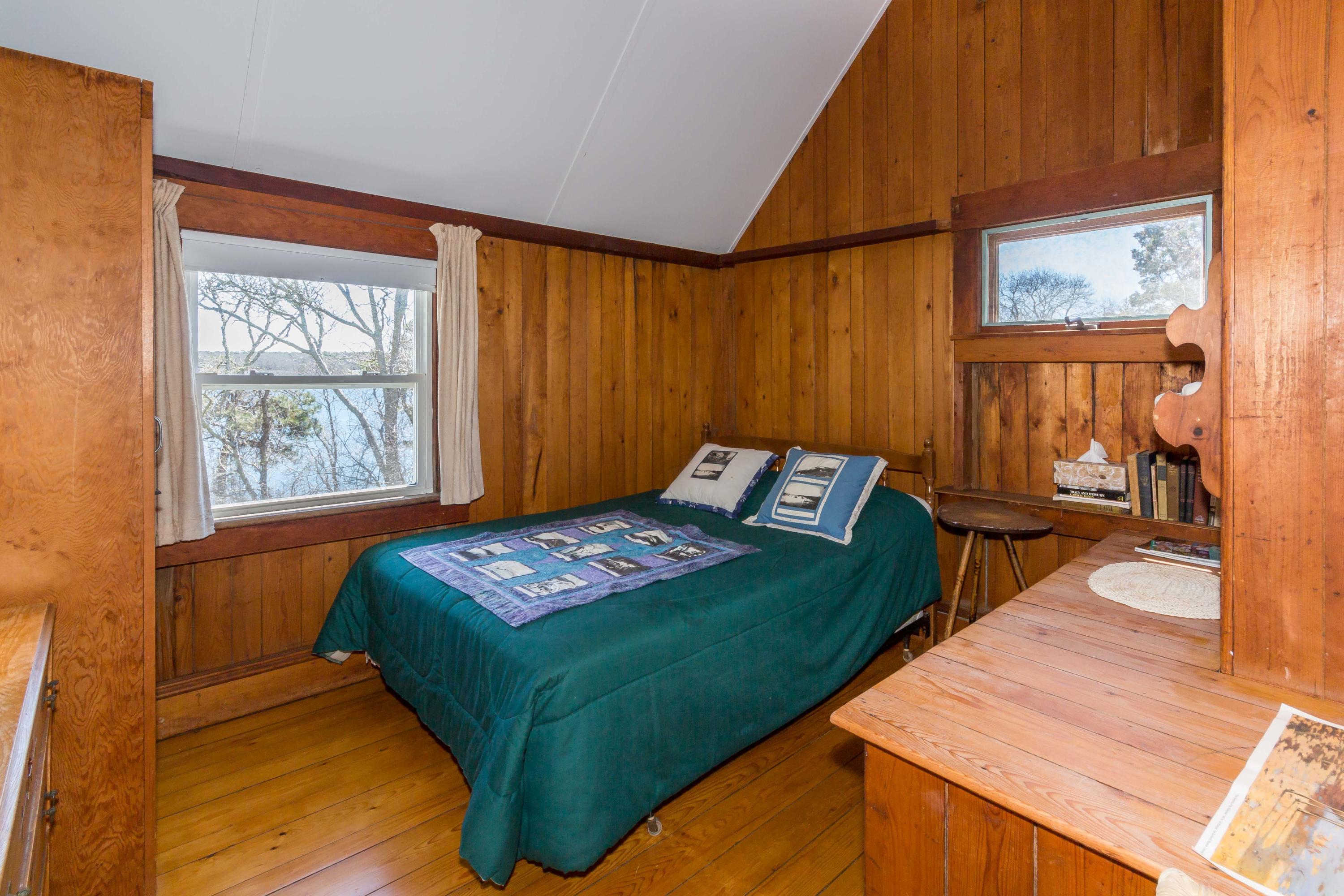 139 Hines Point Road Vineyard Haven, MA 02568 - Photo 25 of 30 Smaller bedroom overlooking the Lagoon.