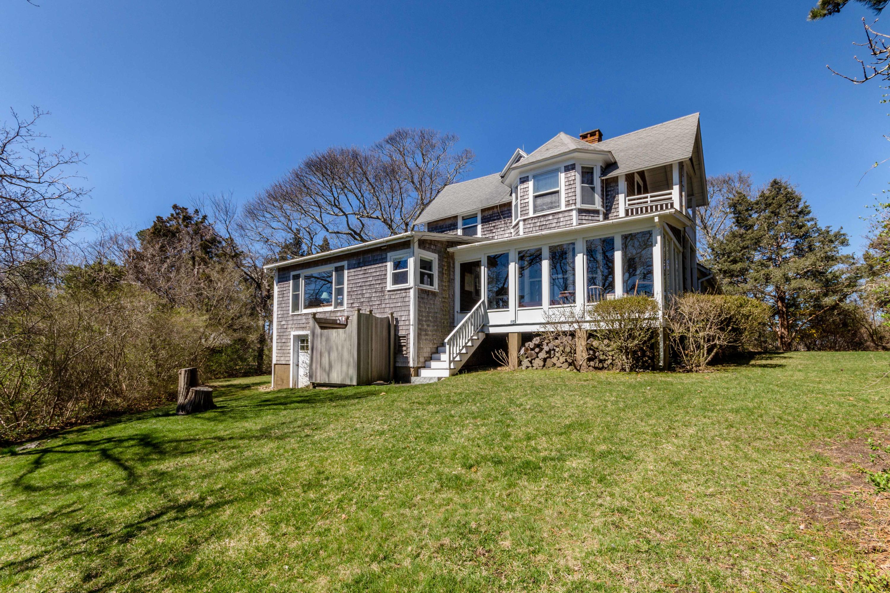 139 Hines Point Road Vineyard Haven, MA 02568 - Photo 30 of 30 View of the back of the house.
