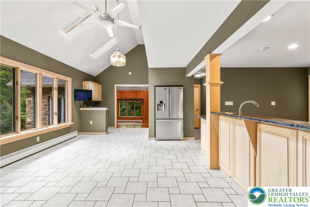 376 H T Y Road Kunkletown, PA 18058 - Photo 33 of 80 a view of a hallway with furniture and a chandelier