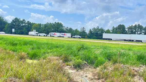 a view of a grassy field