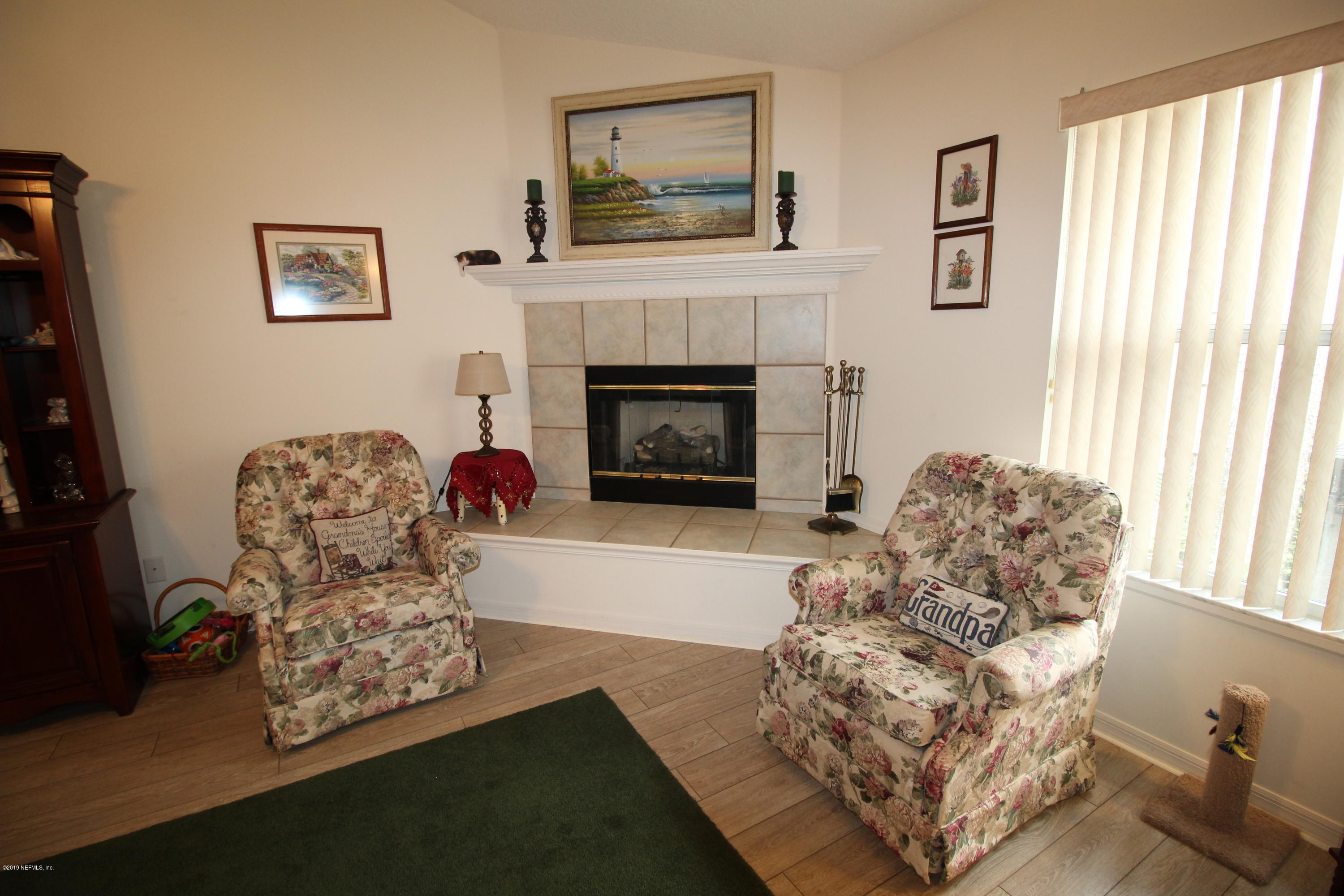 134 Linden Road St. Augustine, FL 32086 - Photo 9 of 36 Fireplace
