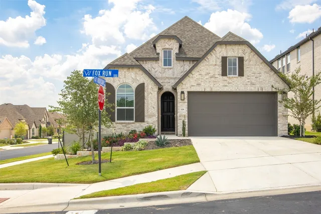 a front view of house with yard