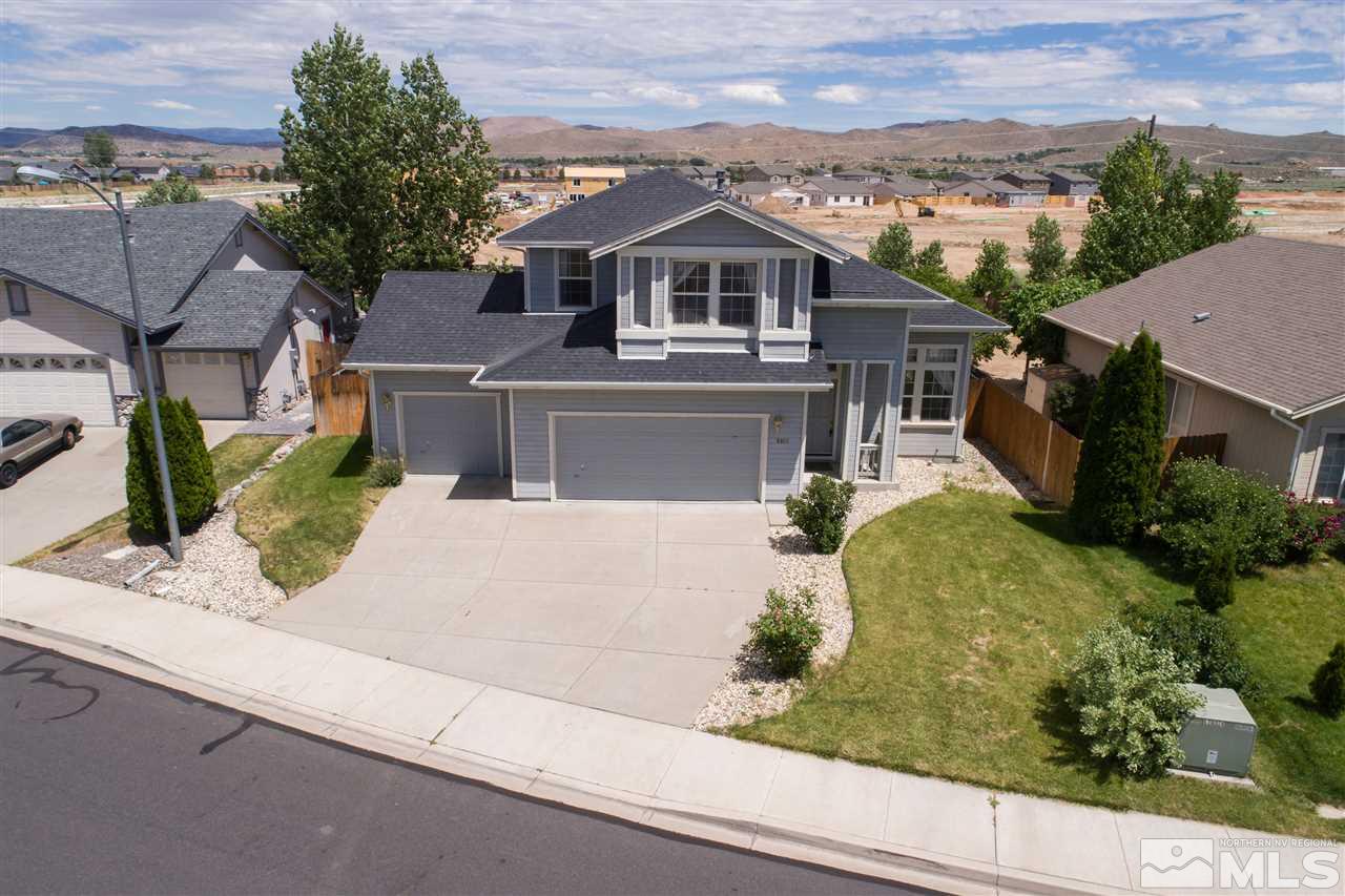 9910 Rock River Drive Reno, NV 89506 - Photo 24 of 24 an aerial view of a house with a garden