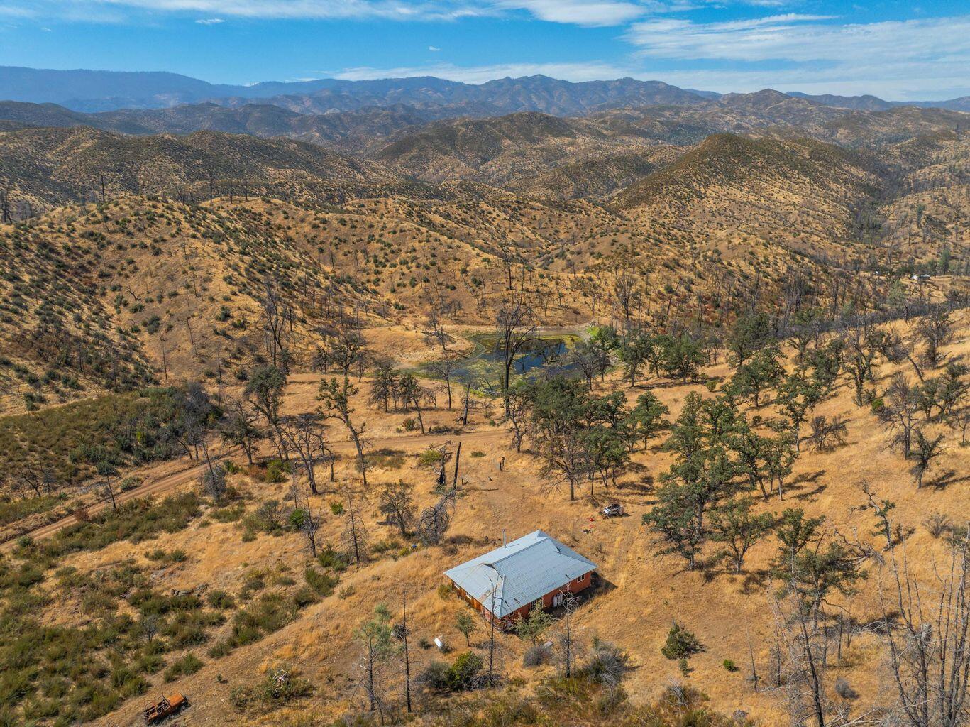 0 Vestal Road Platina, CA 96076 - Photo 2 of 34 an aerial view of residential house with parking space