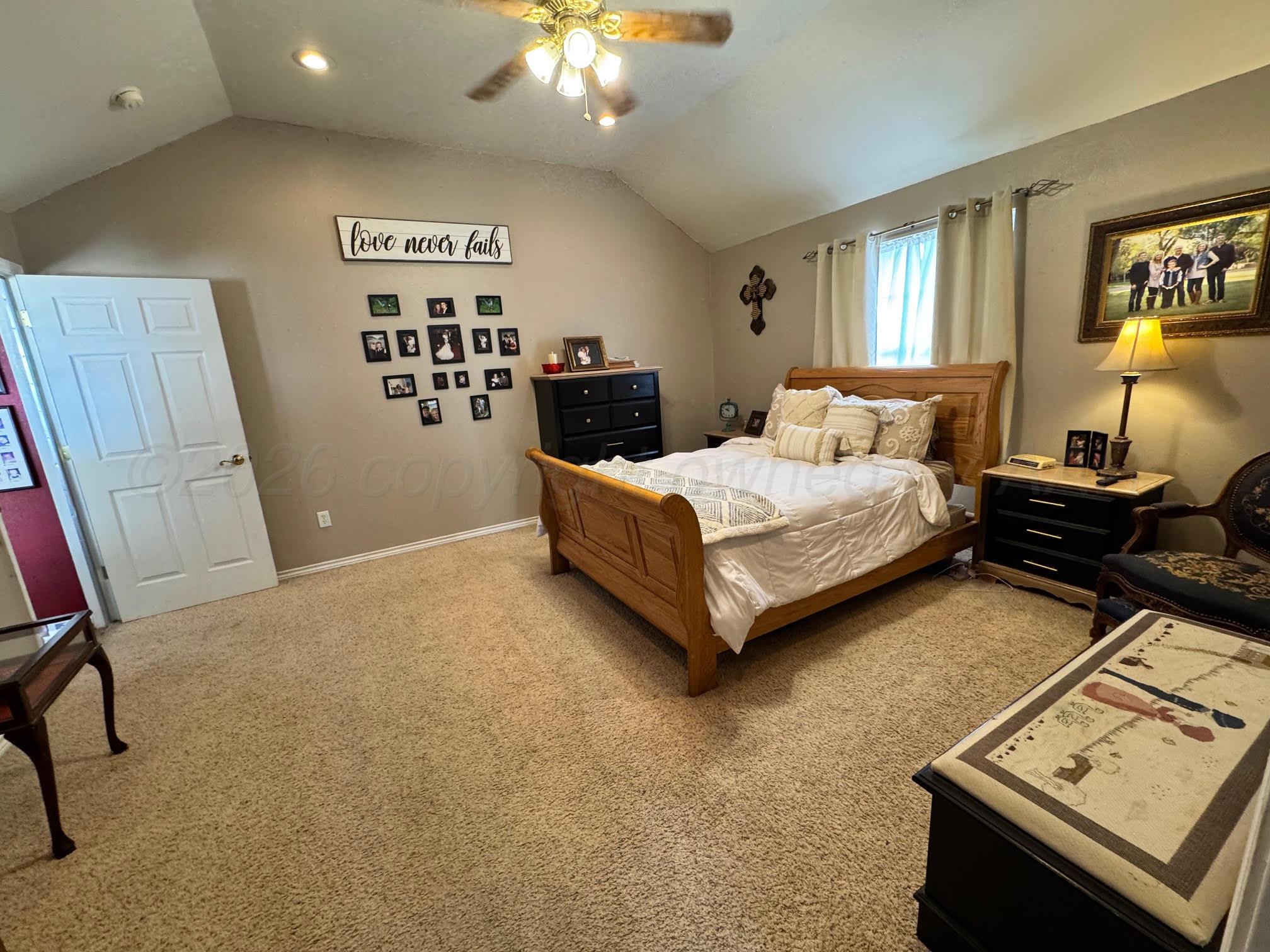 200 Hunters Trail Bushland, TX 79124 - Photo 12 of 23 a bedroom with a bed and window