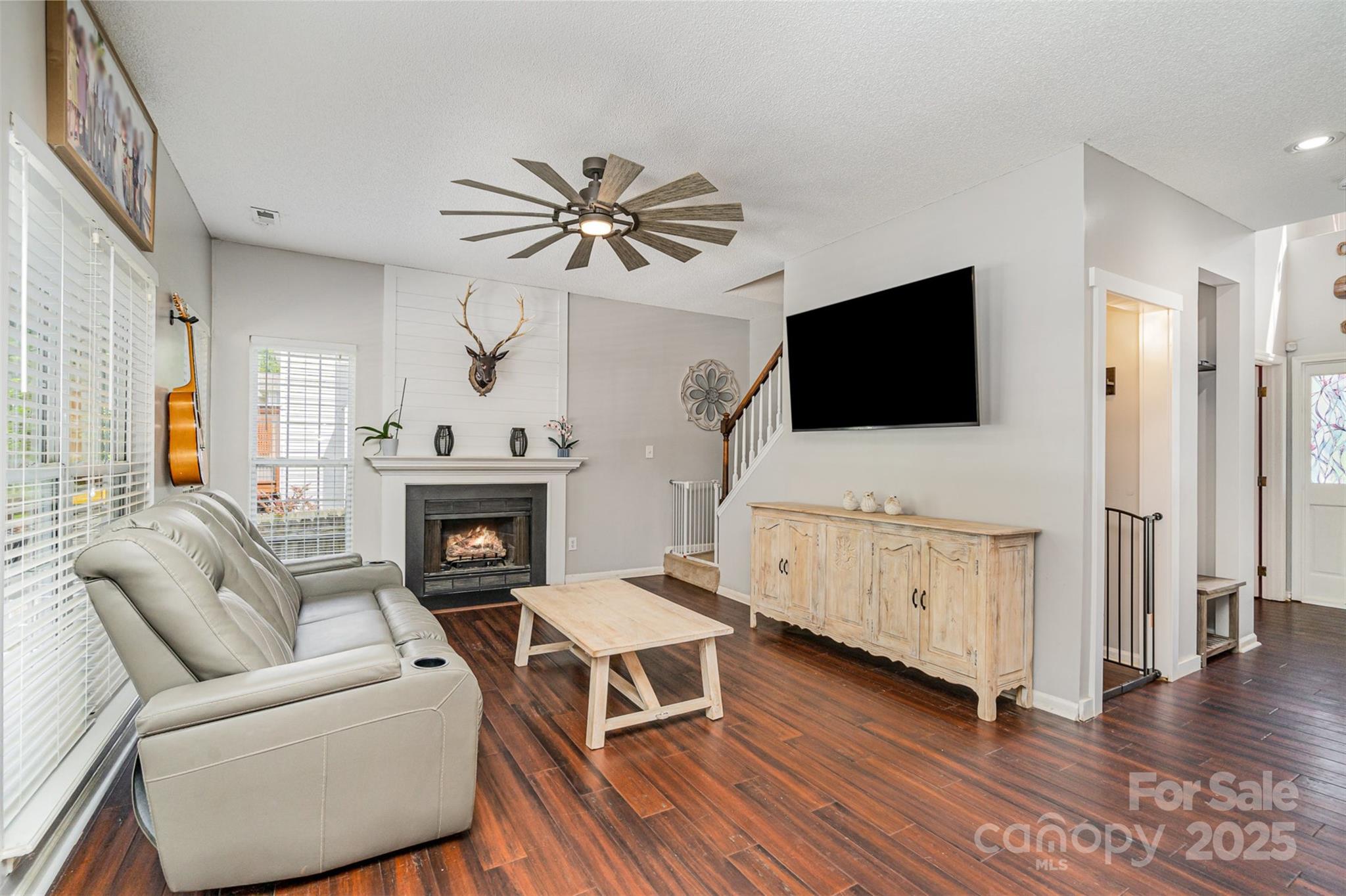 108 Shade Tree Circle Fort Mill, SC 29715 - Photo 4 of 36 a living room with furniture and a flat screen tv