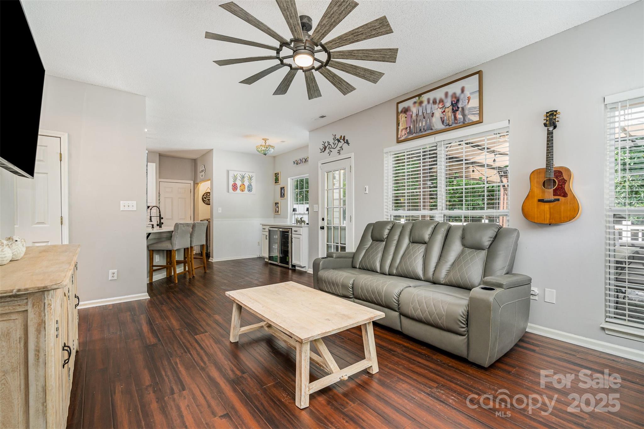 108 Shade Tree Circle Fort Mill, SC 29715 - Photo 5 of 36 a living room with furniture and a flat screen tv