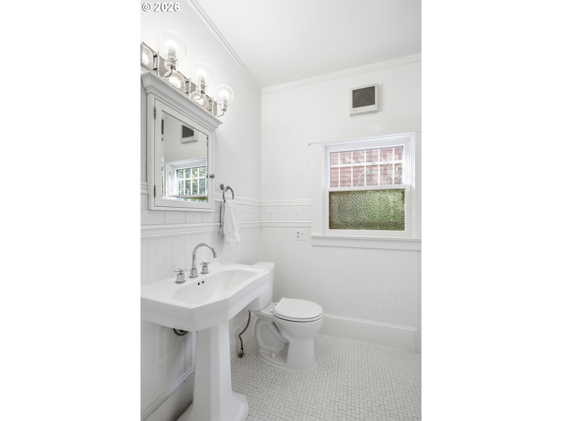 4036 Northeast Senate Street Portland, OR 97232 - Photo 11 of 48 a bathroom with a sink toilet and shower