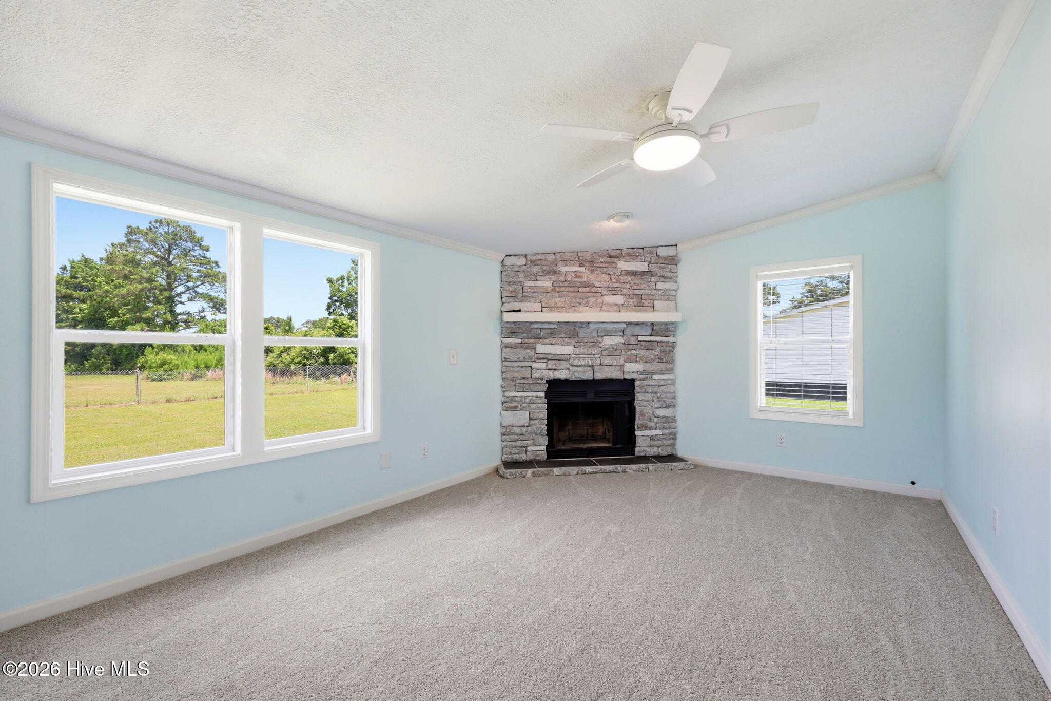 204 Kings Parkway Hubert, NC 28539 - Photo 17 of 30 Custom Stone Fireplace