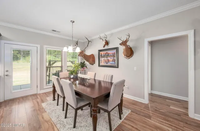 a kitchen with lots of counter top space