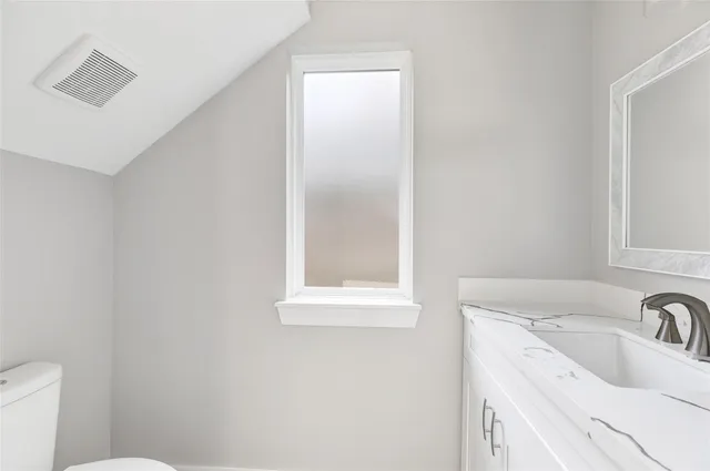 a bathroom with a sink and a toilet