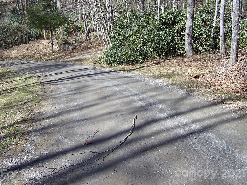 19 Quail Cove Road, Unit 19 Clyde, NC 28721 - Photo 14 of 23 a view of a backyard with pathway