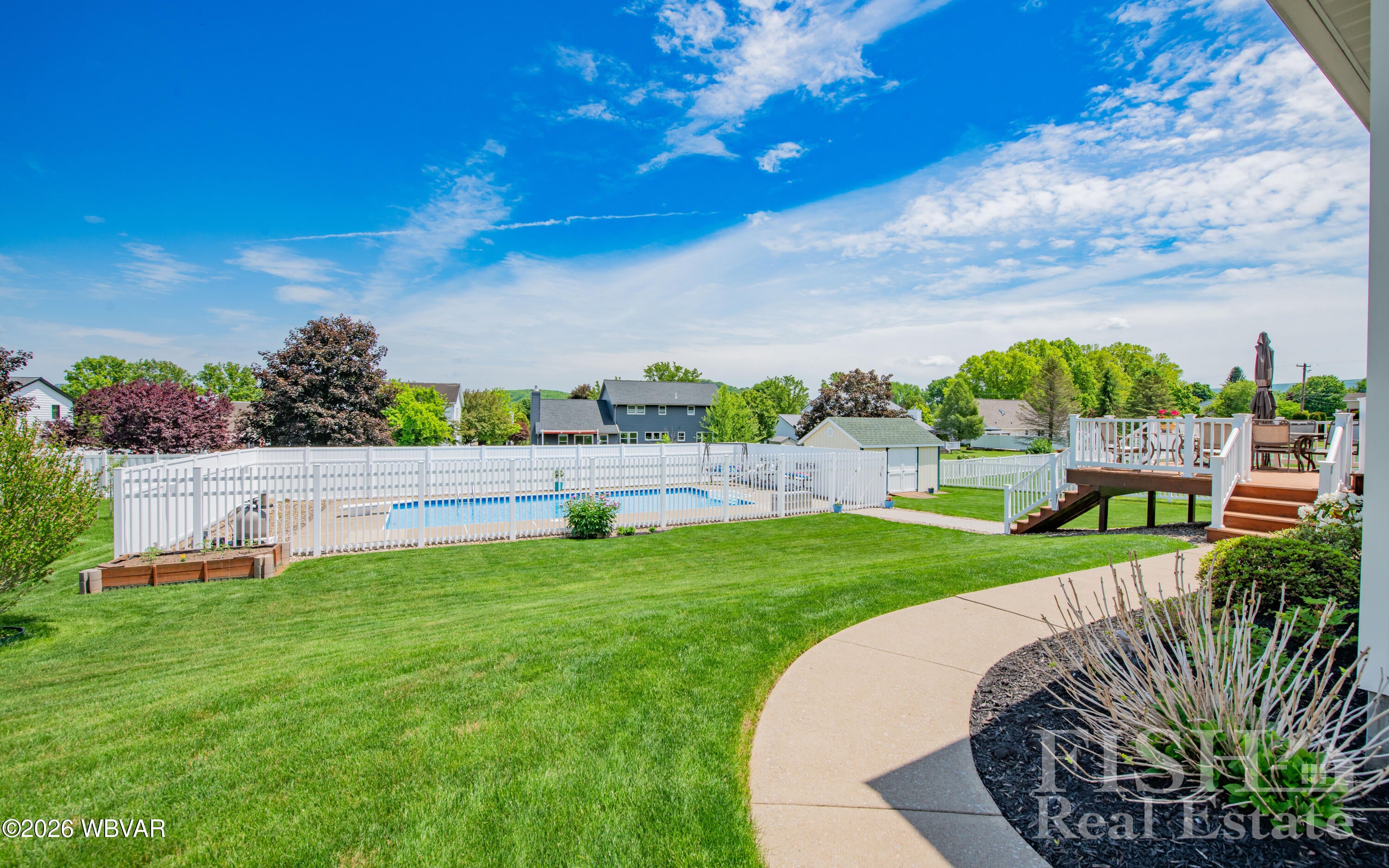 2012 Woodland Road Montoursville, PA 17754 - Photo 42 of 43 Backyard View from Driveway