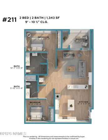 $911,905 | 310 East Birch Avenue, Unit 211, Flagstaff, AZ 86001