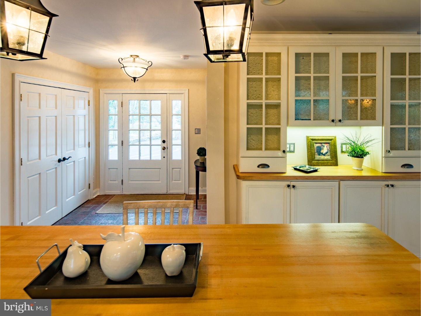 11 Forest Road Wayne, PA 19087 - Photo 14 of 25 a view of a kitchen with wooden floor and furniture