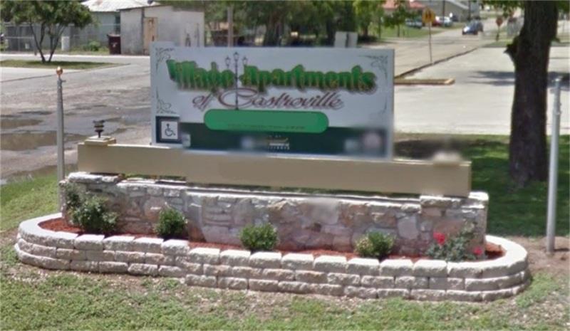 1410 Naples Street Castroville, TX 78009 - Photo 3 of 6 a view of a yard with a fountain