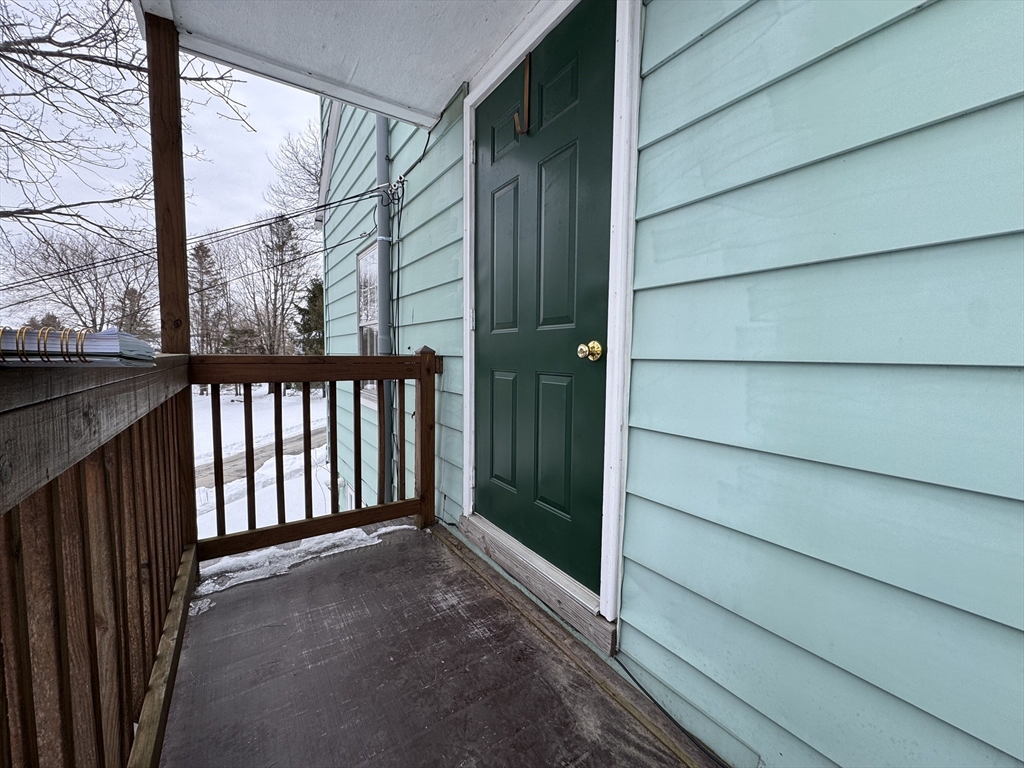 4 James Street, Unit 2 Dudley, MA 01571 - Photo 13 of 15 a view of a porch